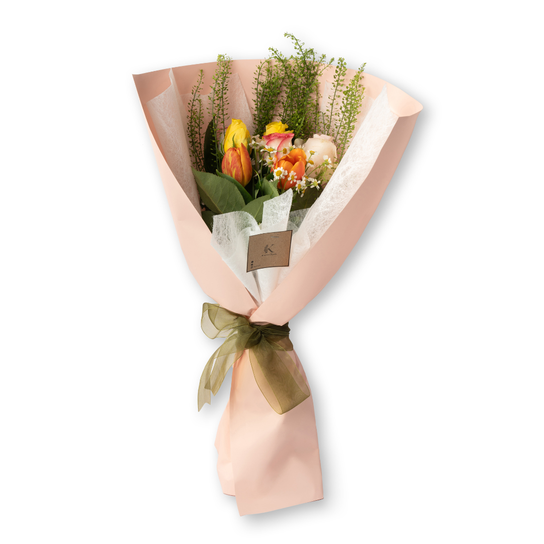 Sophia (Rose & Tulips) Bouquet