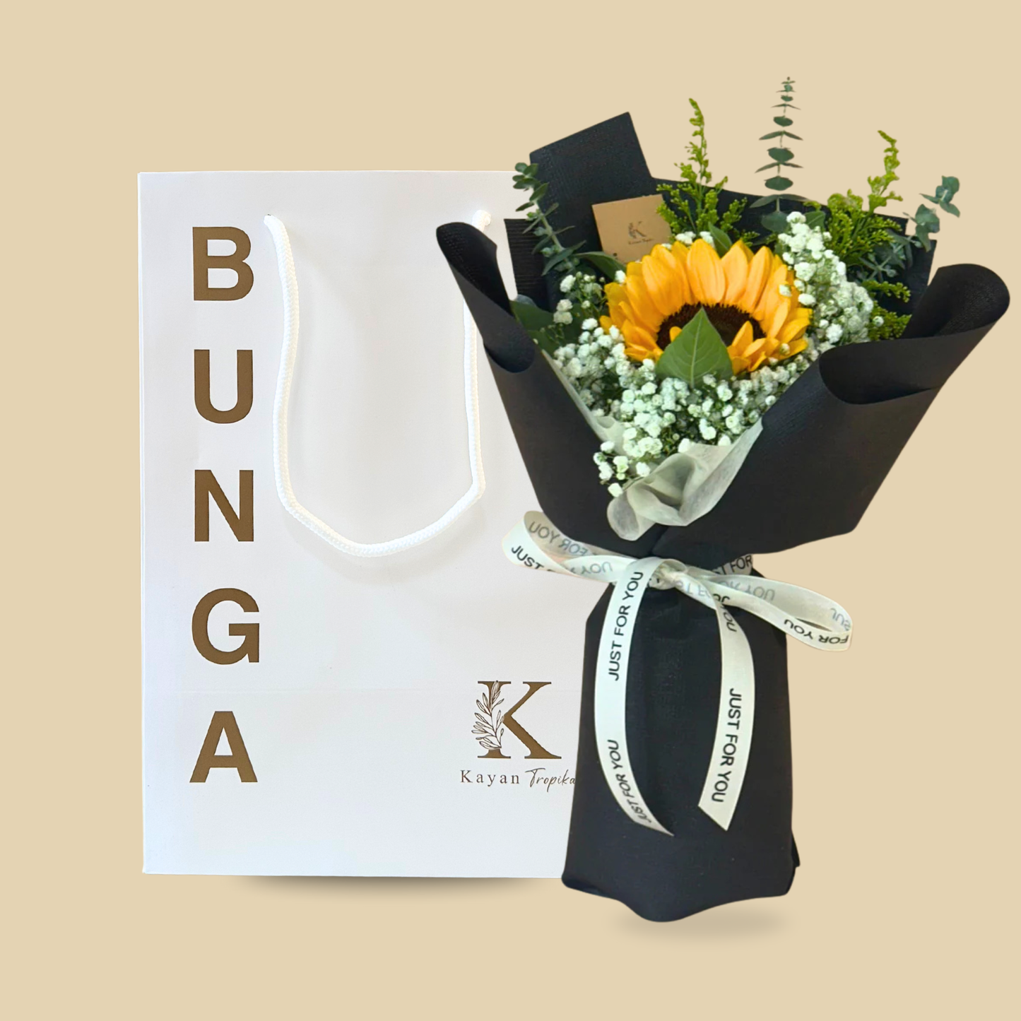 Tara Black (Sunflower) Bouquet