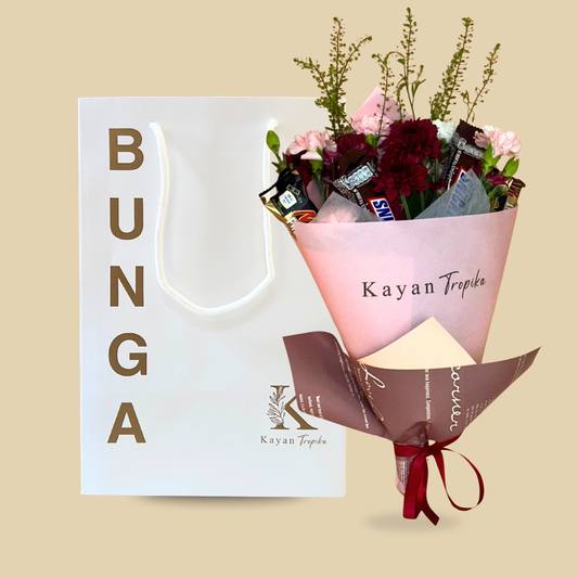 Giana Chocolate Bouquet (Fresh Flower)