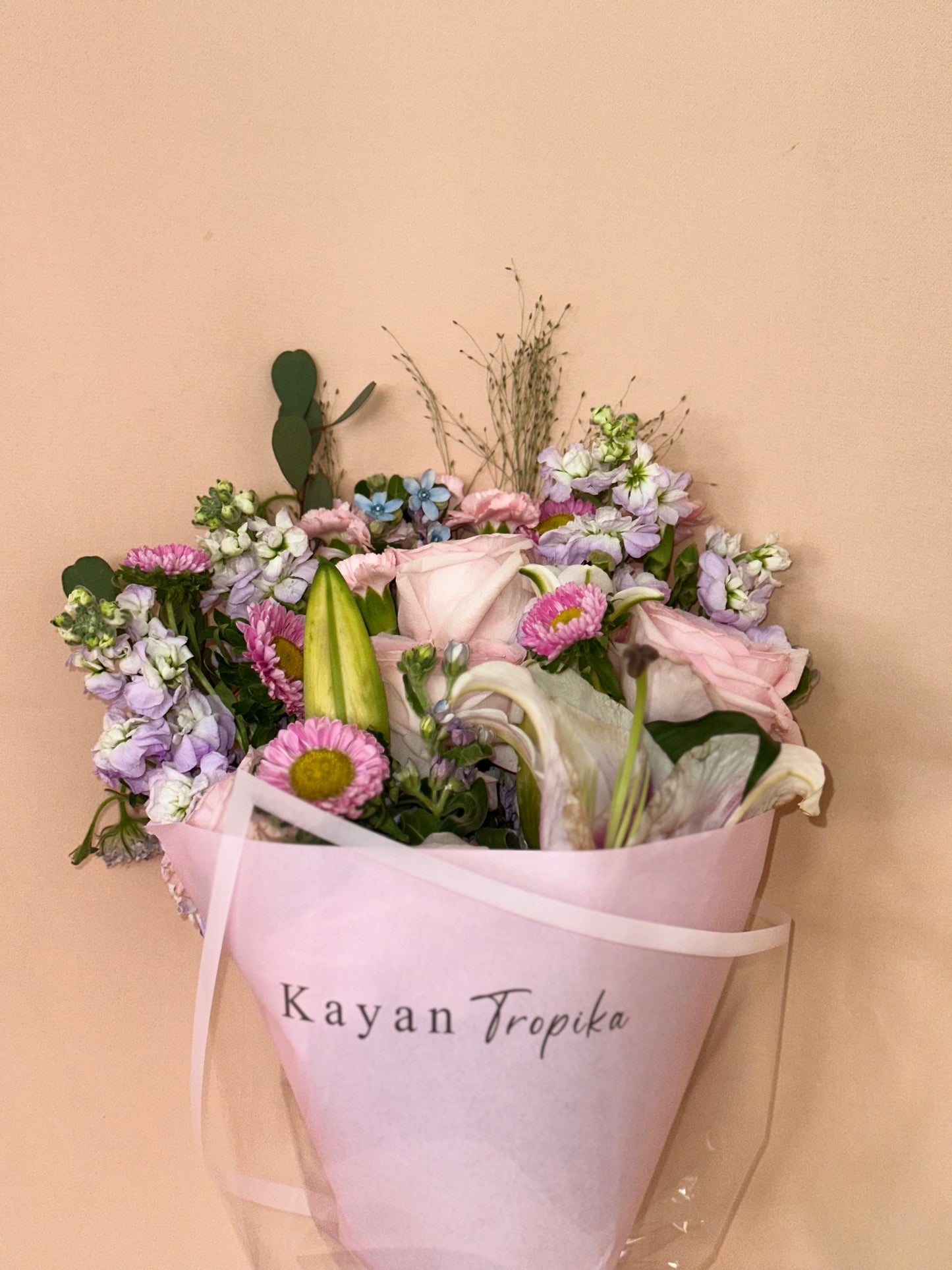 Putri Pink (Lily & Rose) Signature Bouquet