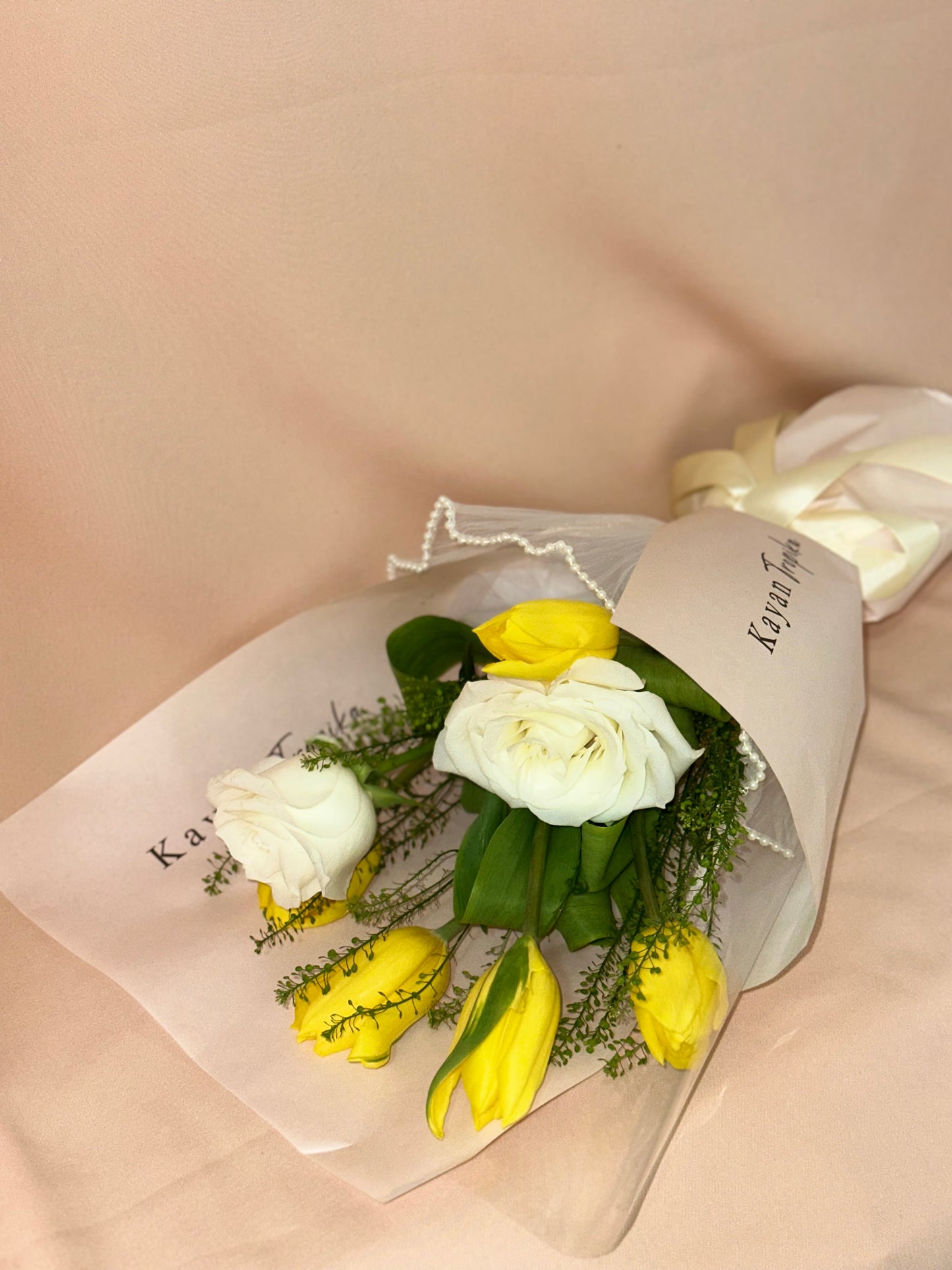 Nora Yellow (Tulip & Rose) Bouquet