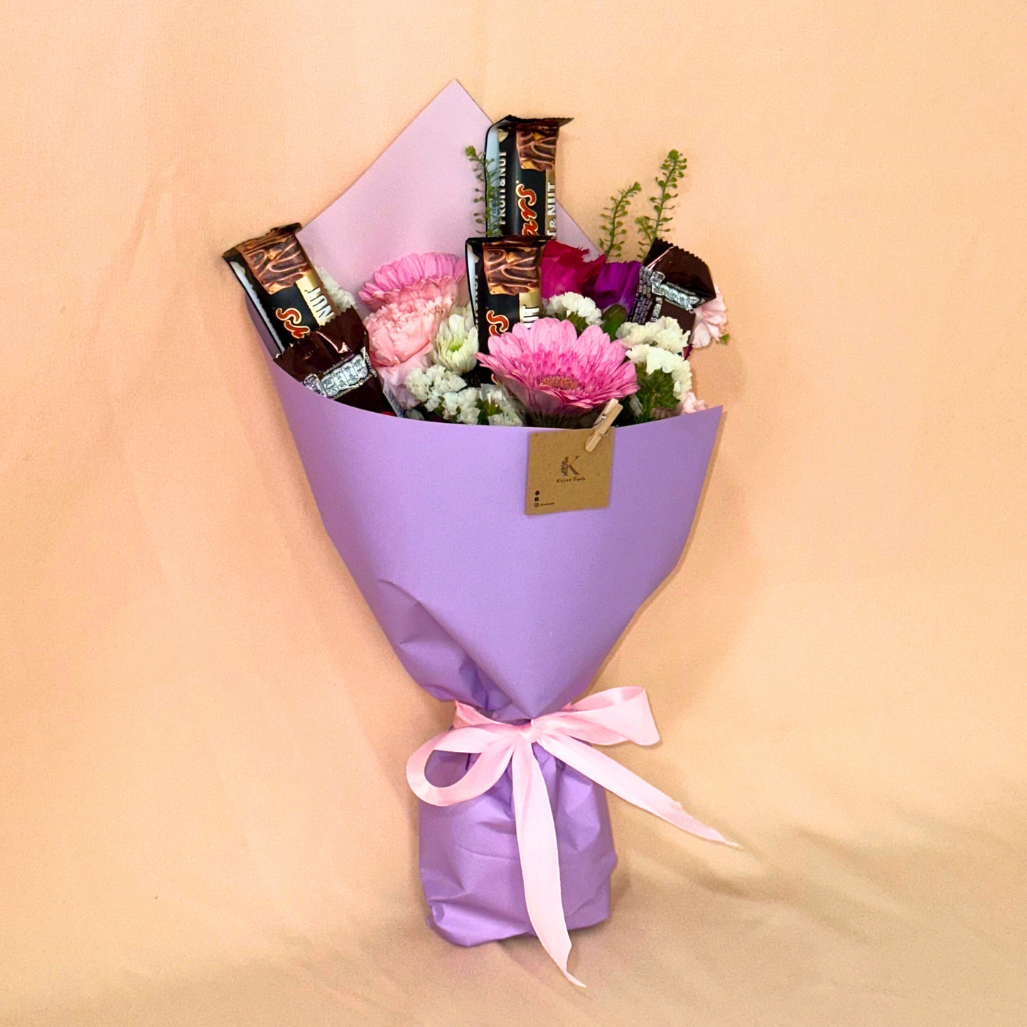 Nola Chocolate Bouquet (Fresh Flower)