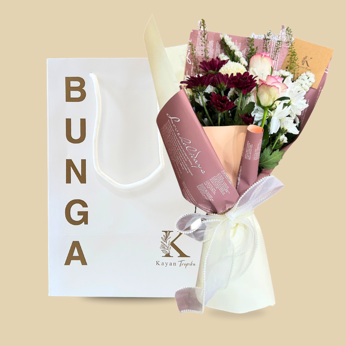 Willow Pearl Artisan Bouquet