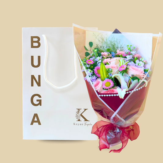 Crysta Red (Lily & Rose) Bouquet