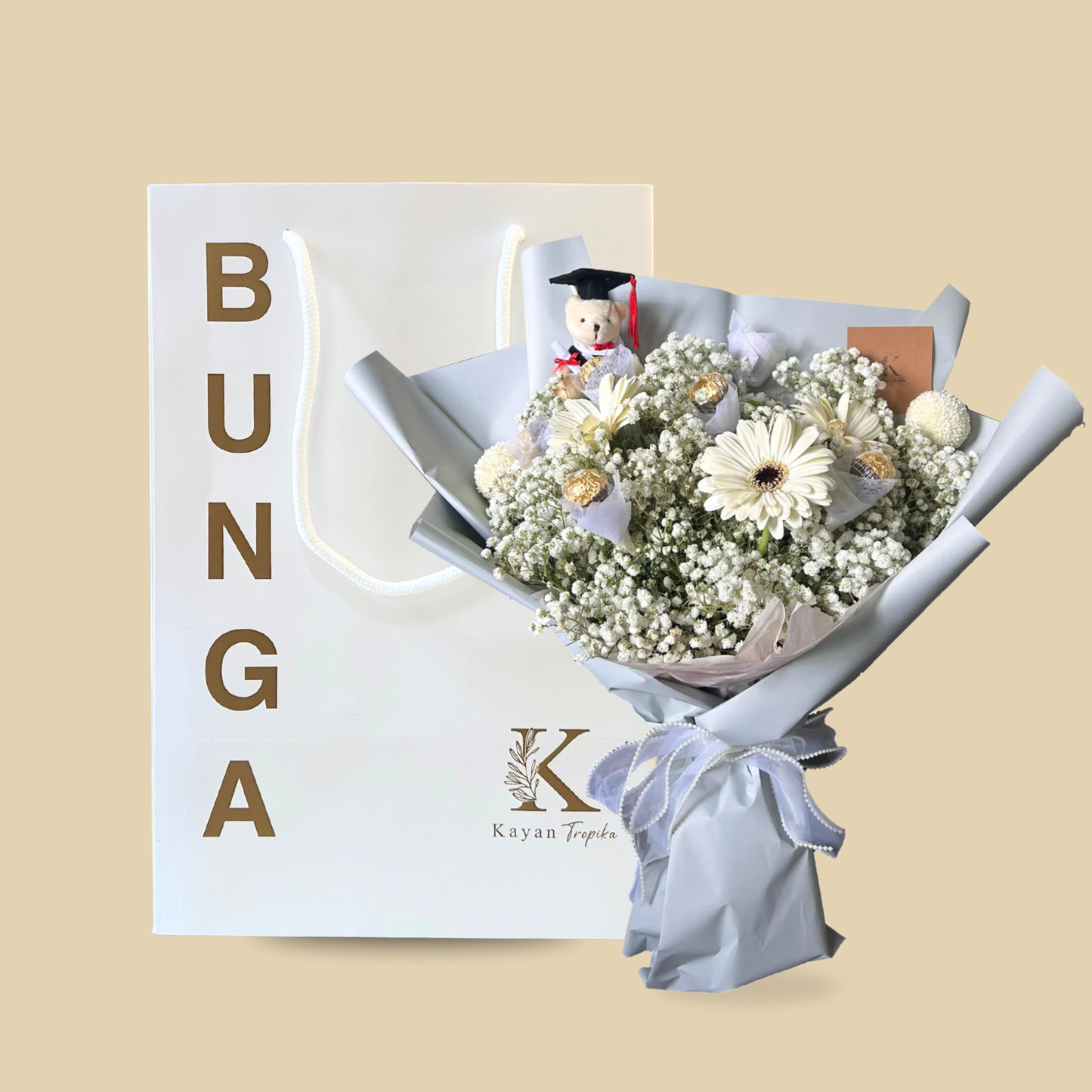 Dario Chocolate Bouquet (Fresh Flower)