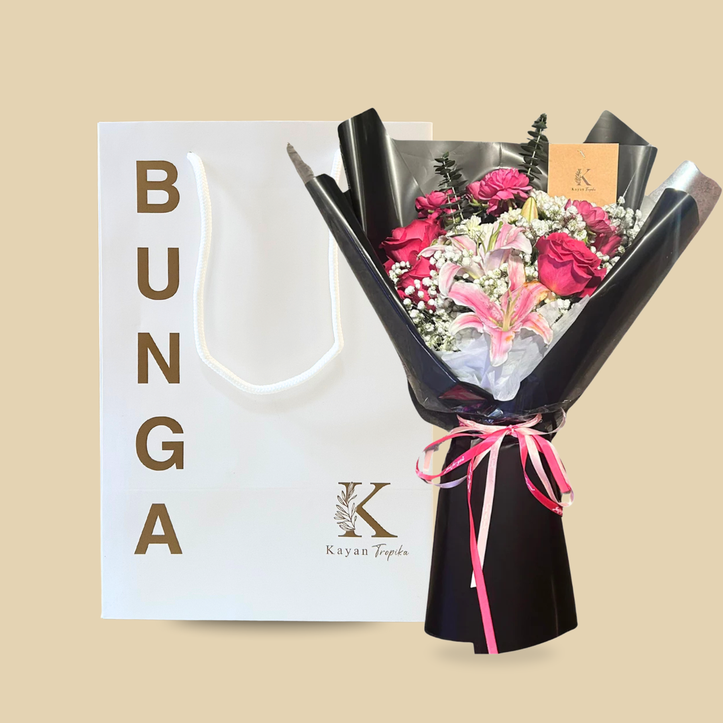 Eden Lily & Peonies Bouquet