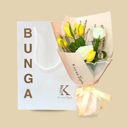 Nora Yellow (Tulip & Rose) Bouquet