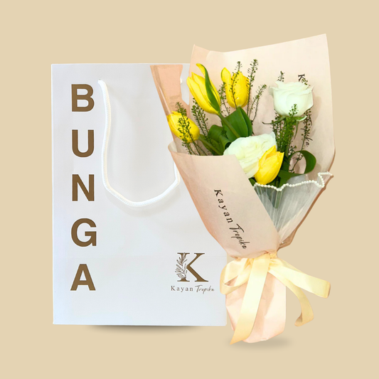 Nora Yellow (Tulip & Rose) Bouquet