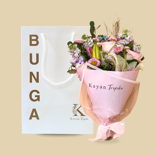 Putri Pink (Lily & Rose) Signature Bouquet