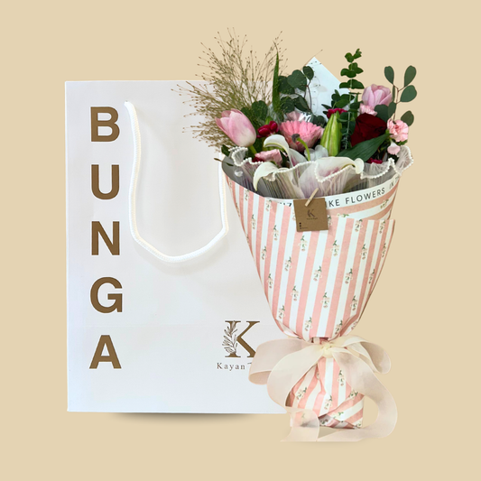 Sierra (Tulips, Rose,Lily) Bouquet