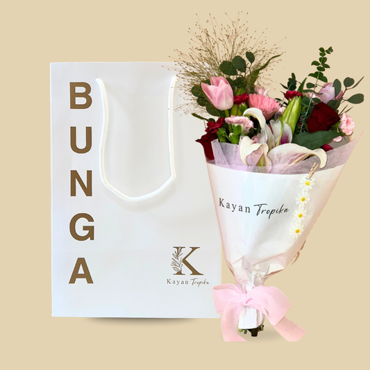 Tiera (Tulips, Rose,Lily) Signature Bouquet