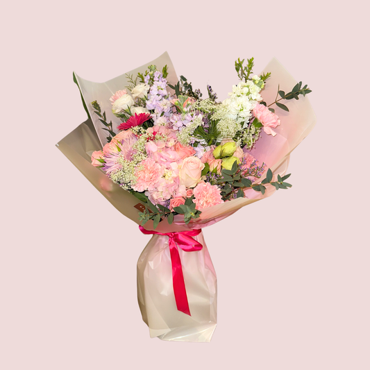 Tania Pink Hydrangea Prestige Bouquet