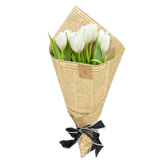 Noa II (10 Tulips) Signature Bouquet