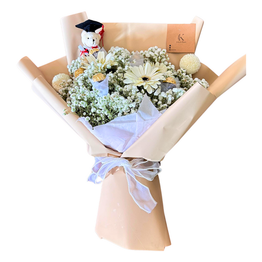 Ferrero Rocher in Cream Bouquet