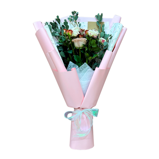 Giselle Rosegold Rose Bouquet