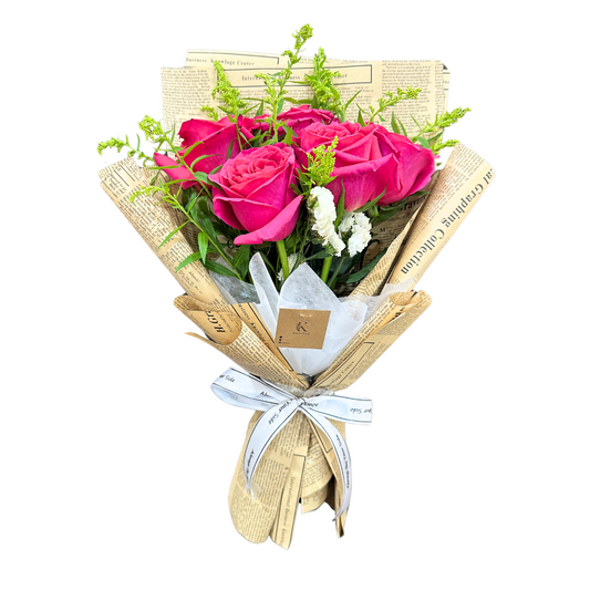 Althea Pink V's Bouquet